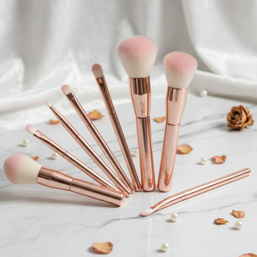 12-Piece Luxury Makeup Brush Set