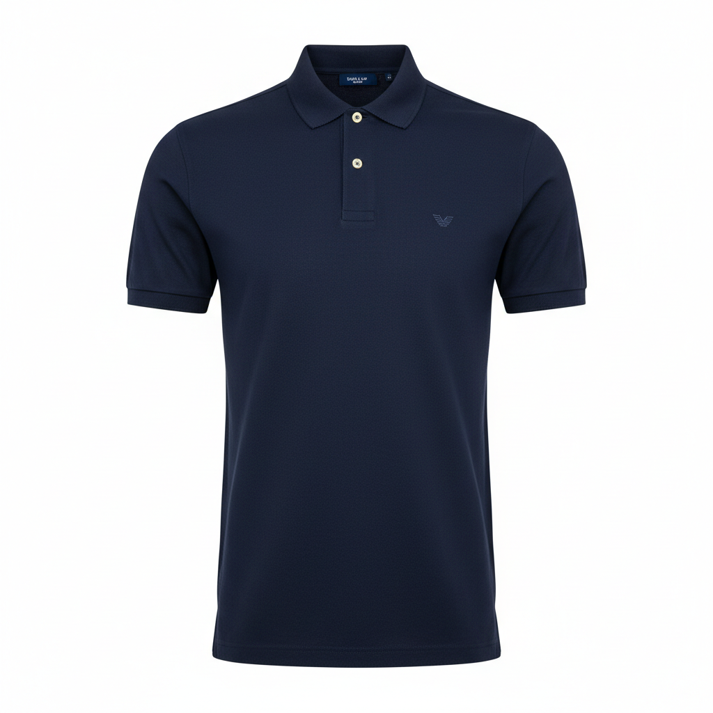 Men's Slim Fit Cotton Polo Shirt